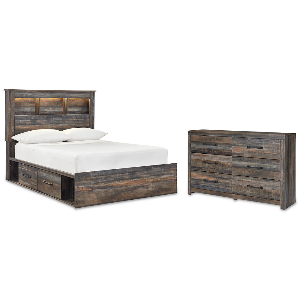 Drystan Full Bookcase Storage Bed and Dresser Signature Design by Ashley® Uncategorized
