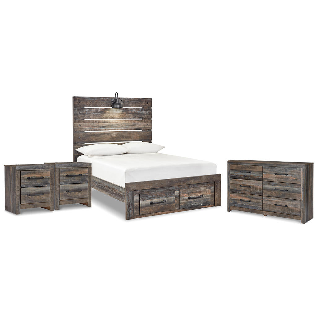 Drystan Full Storage Bed, Dresser and 2 Nightstands Signature Design by Ashley® Uncategorized