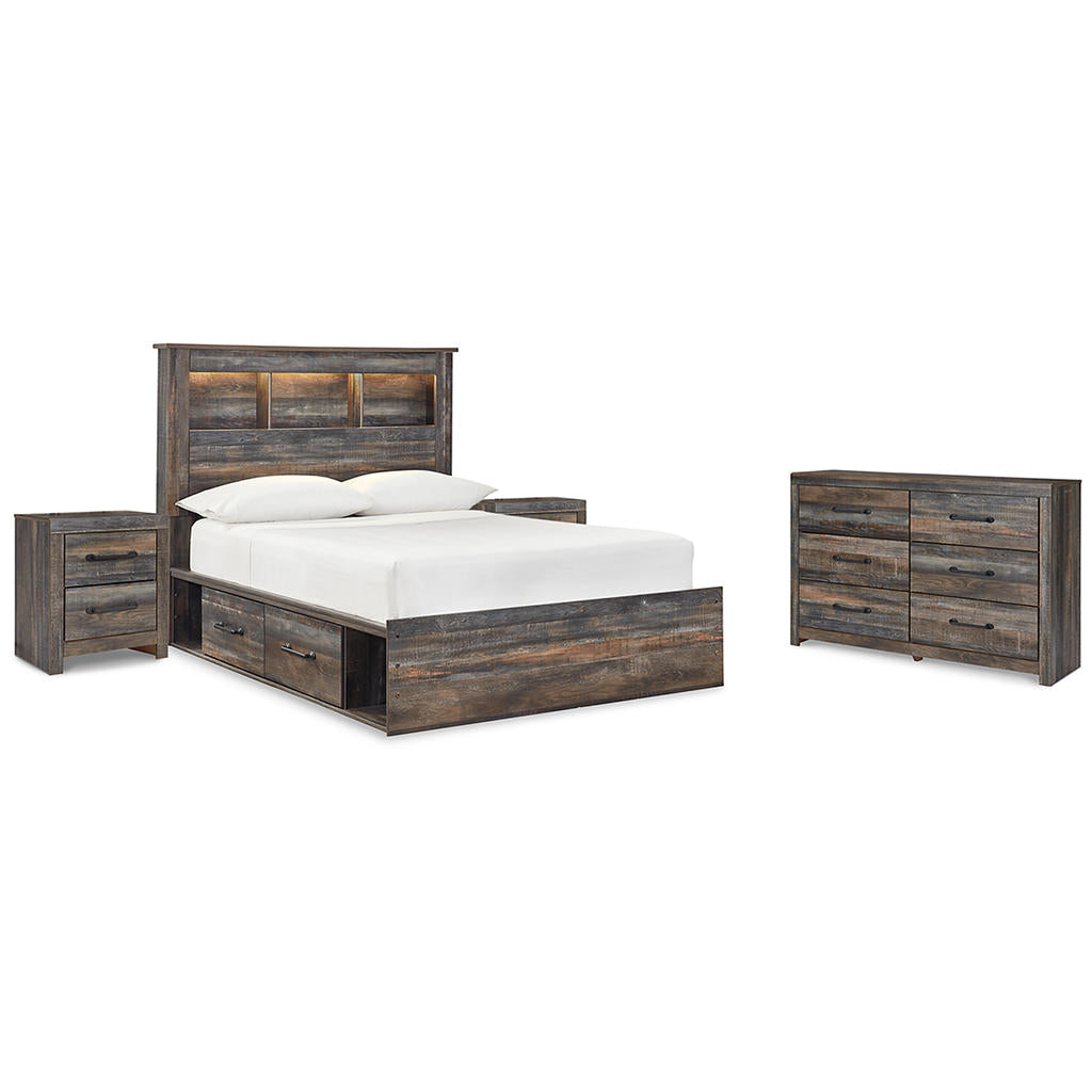 Drystan Twin Bookcase Bed with 2 sided Storage, Dresser and Nightstand Signature Design by Ashley® Uncategorized