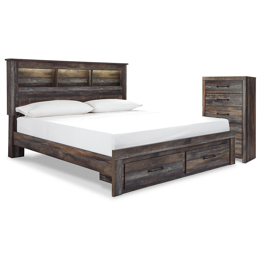 Drystan King Bookcase Storage Bed and Chest Signature Design by Ashley® Uncategorized