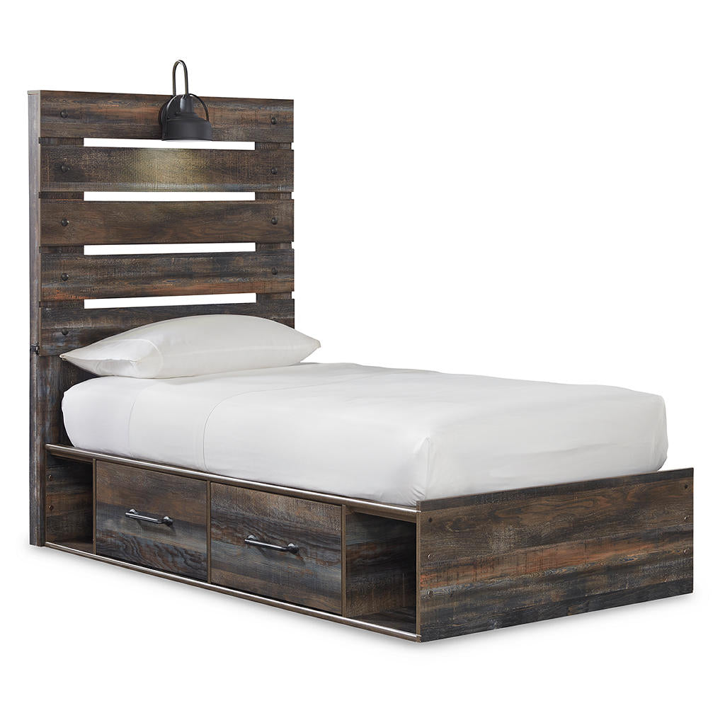 Drystan Twin Panel Bed with Storage, Dresser, Mirror and Chest Signature Design by Ashley® Uncategorized