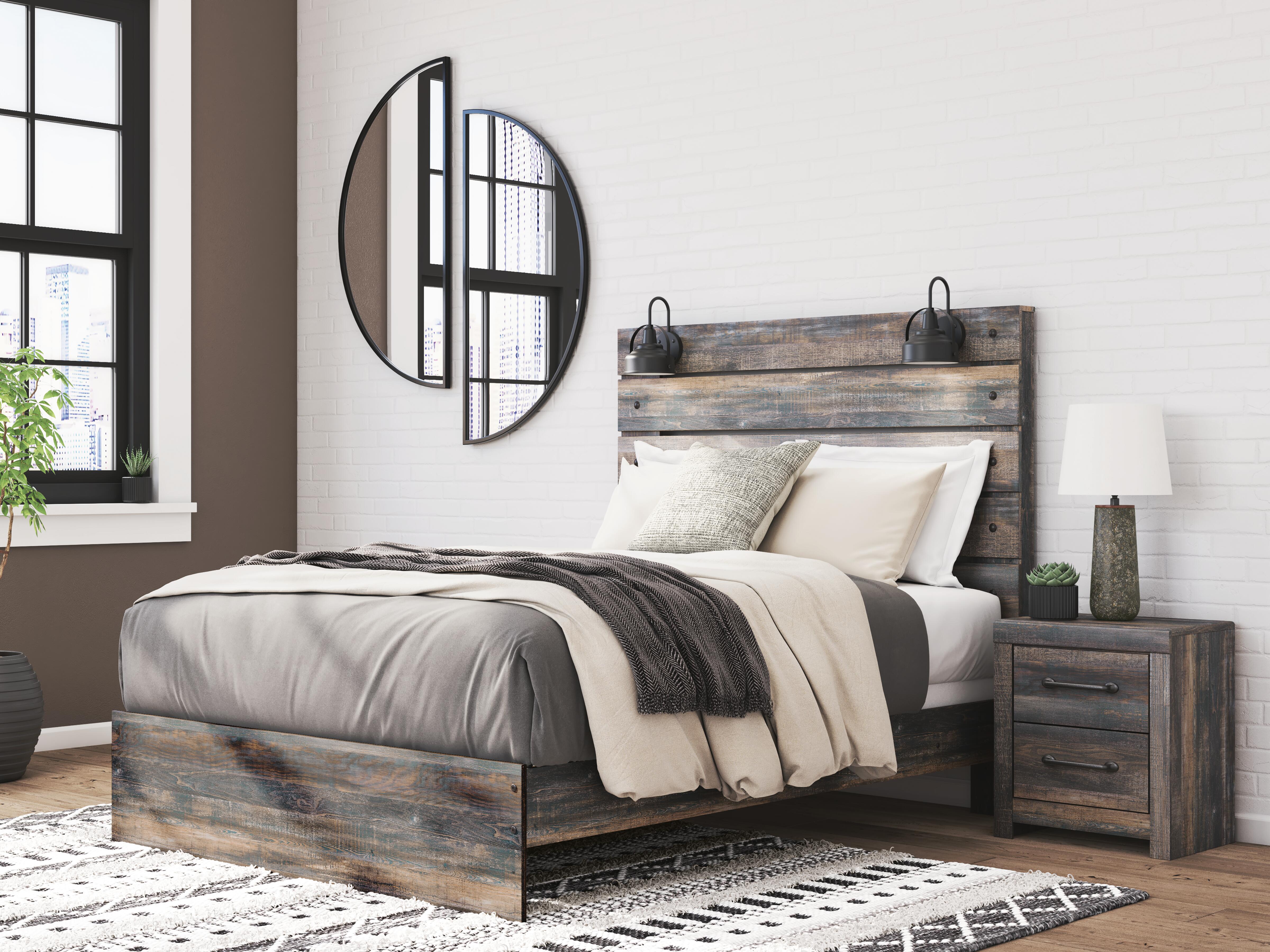 Drystan Queen Panel Bed, 2 Dressers, Mirror and 2 Nightstands Signature Design by Ashley® Bedroom