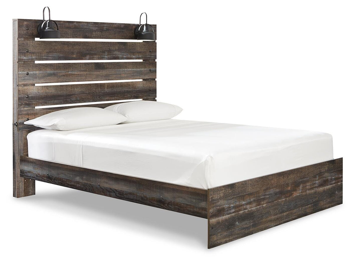 Drystan Queen Panel Bed 6-Piece Set — Chest, 2 Nightstands Signature Design by Ashley® Bedroom