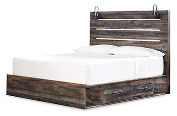 Drystan King Panel Bed with 4 Storage Drawers Signature Design by Ashley® Bedroom