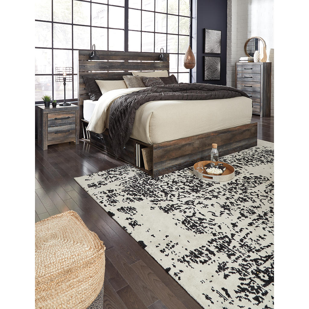 Drystan King Panel Bed with 4 Storage Drawers Signature Design by Ashley® Bedroom