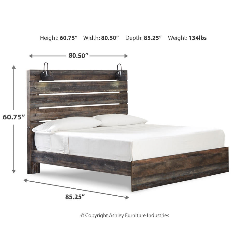 Drystan King Panel Bed, Dresser and Mirror Signature Design by Ashley® Uncategorized