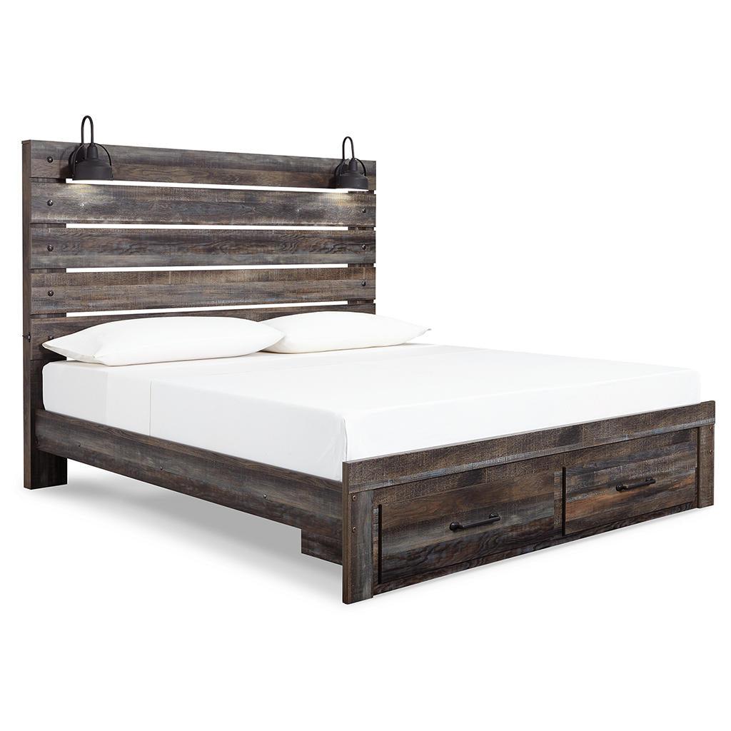 Drystan King Panel Storage Bed, Dresser, Mirror (B58) Signature Design by Ashley® Uncategorized