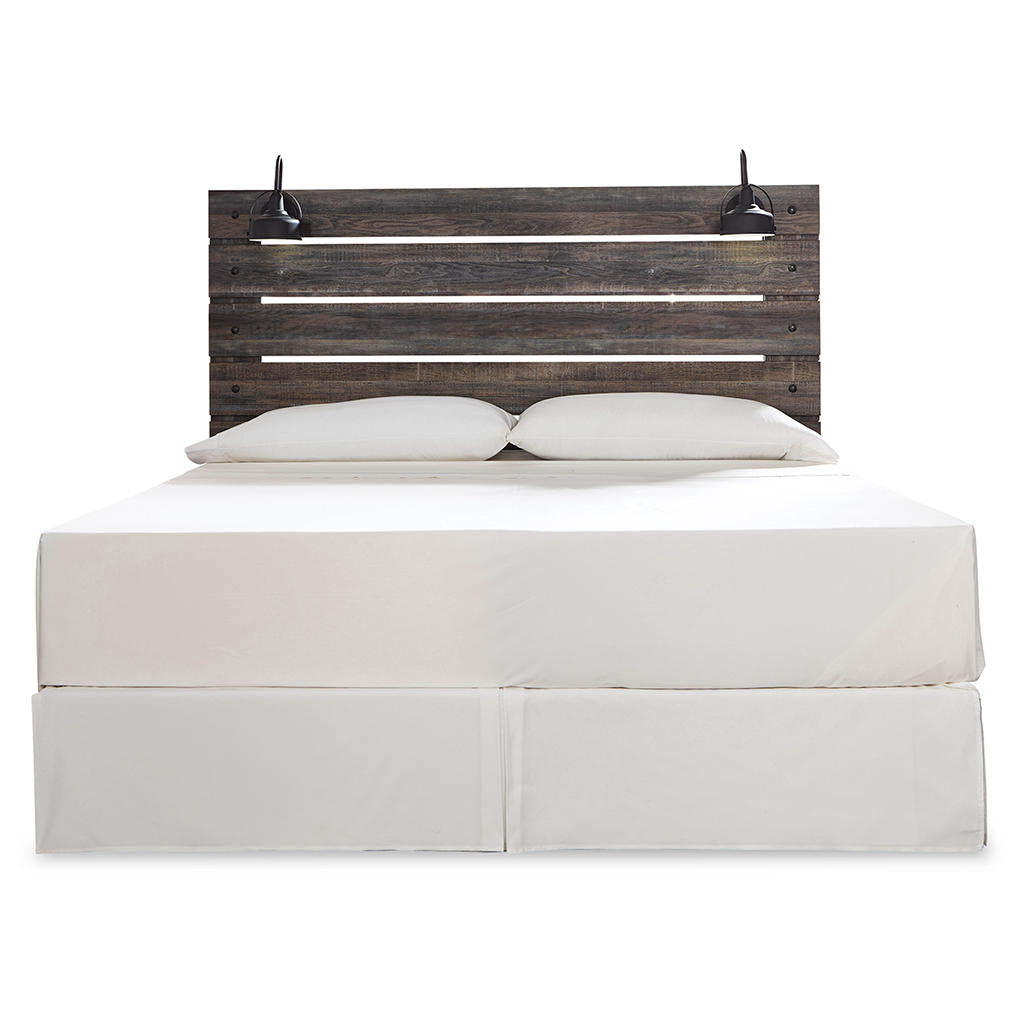 Drystan King Panel Headboard with Metal Frame, Dresser, Mirror, and Nightstand Signature Design by Ashley® Uncategorized