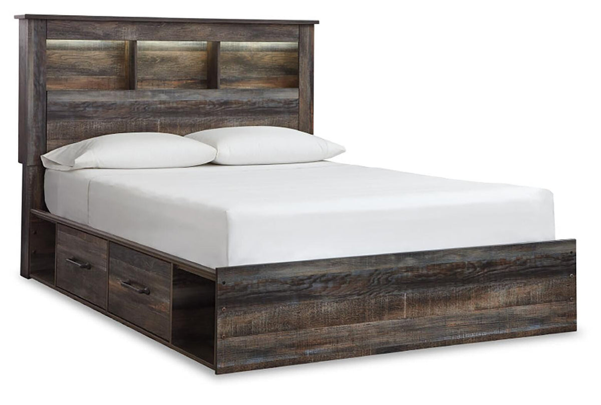 Drystan Queen Bookcase Bed 6-Piece Set — Side Storage, Chest Signature Design by Ashley® Bedroom