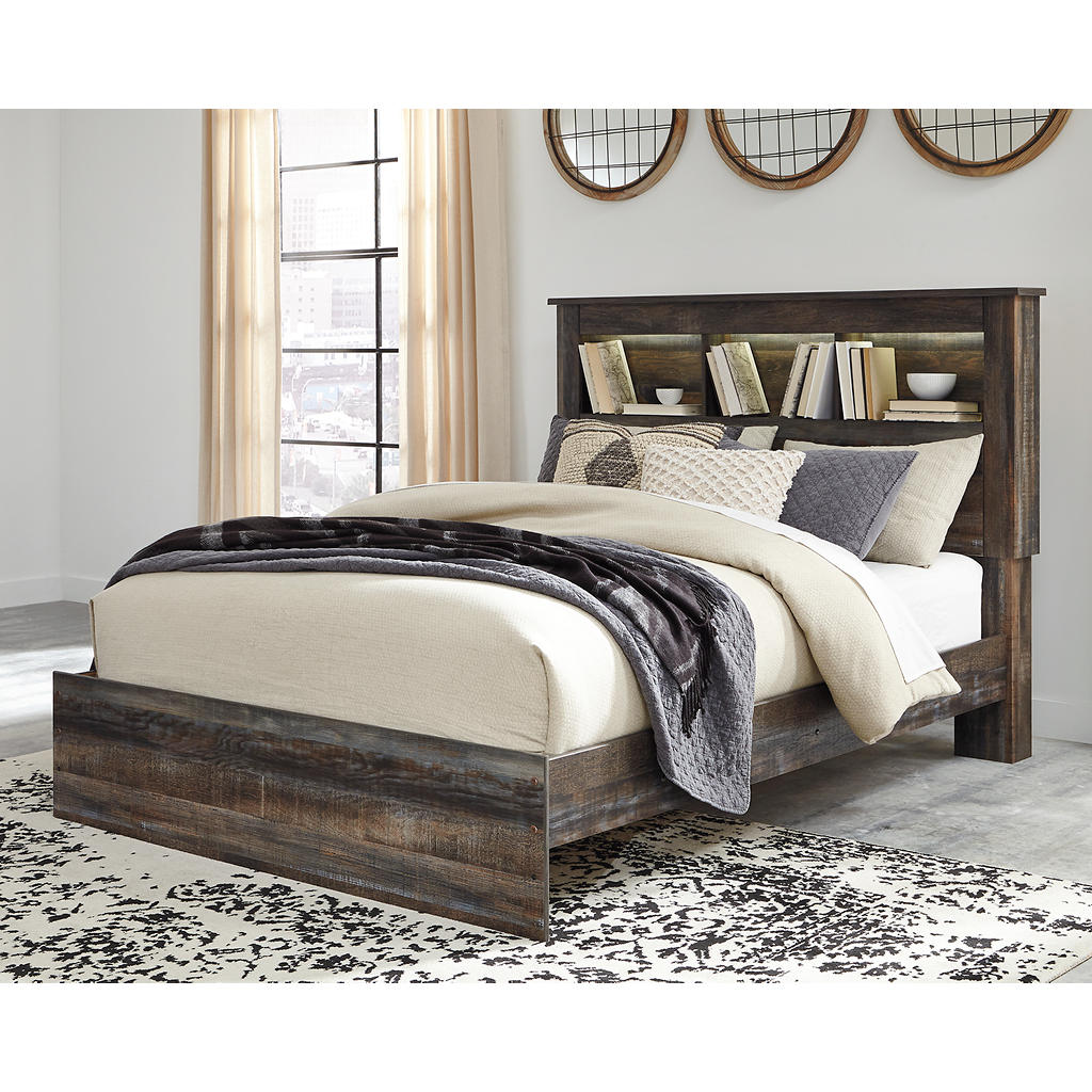 Drystan Queen Bookcase Bed Signature Design by Ashley® Bedroom