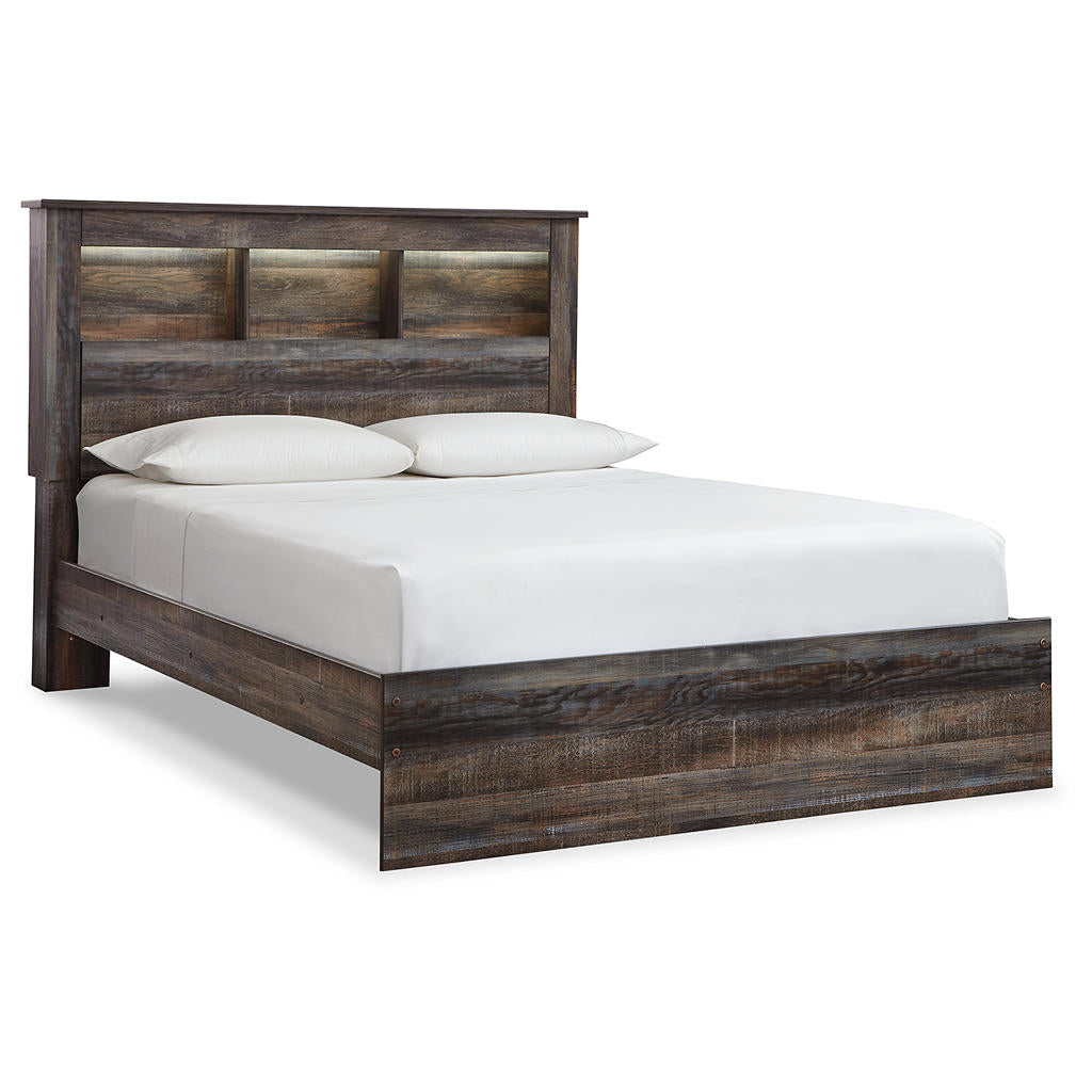 Drystan Queen Bookcase Bed, Dresser, Mirror and Nightstand Signature Design by Ashley® Uncategorized