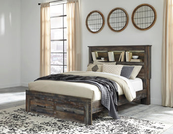 Drystan Queen Bookcase Bed with 2 Storage Drawers Signature Design by Ashley® Bedroom