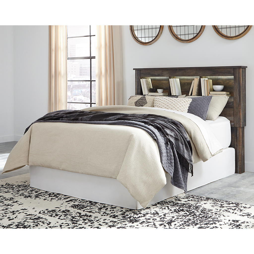 Drystan Queen Bookcase Headboard Signature Design by Ashley® Bedroom
