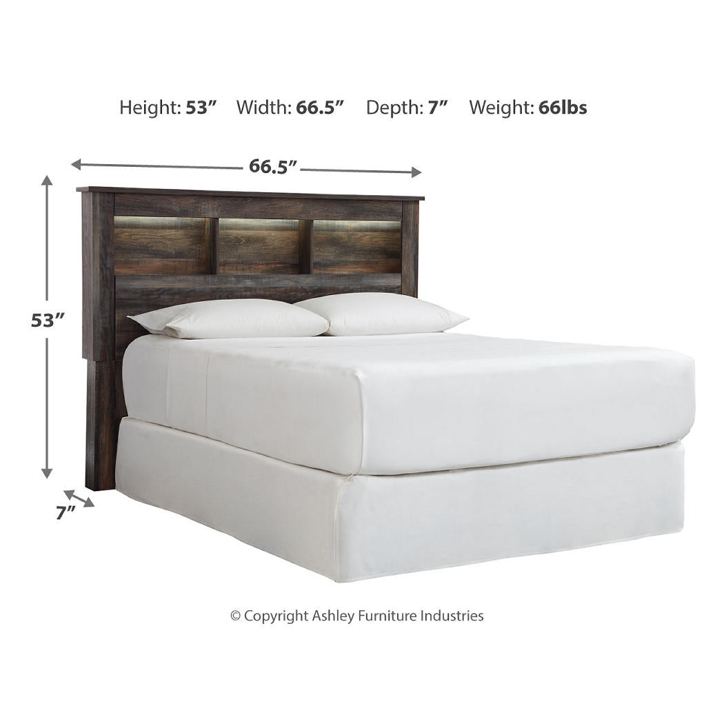 Drystan Queen Bookcase Headboard Signature Design by Ashley® Bedroom