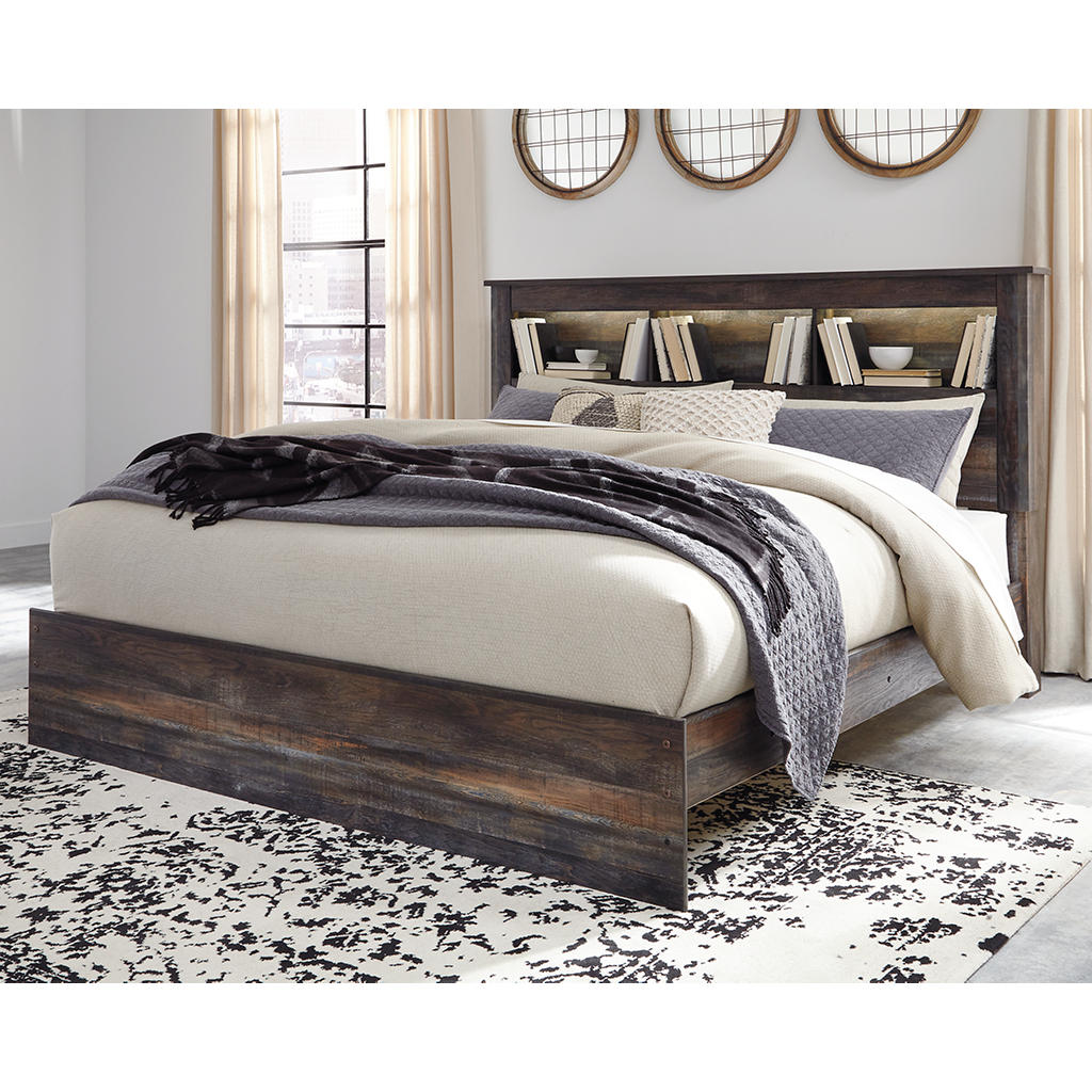 Drystan King Bookcase Bed Signature Design by Ashley® Bedroom
