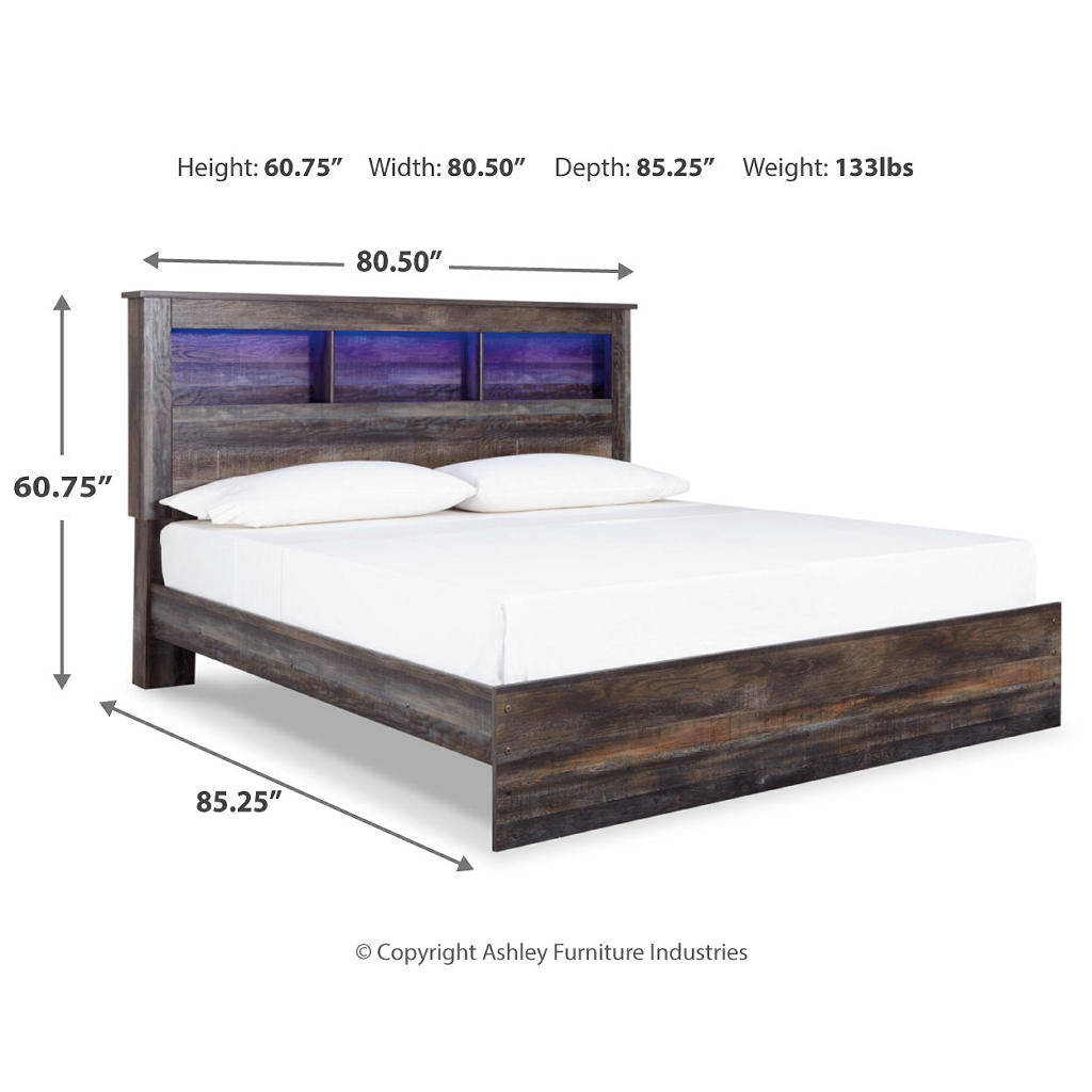 Drystan King Bookcase Bed Signature Design by Ashley® Bedroom