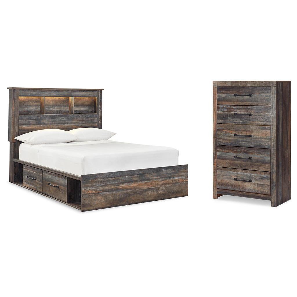 Drystan Full Bookcase Storage Bed and Chest Signature Design by Ashley® Uncategorized