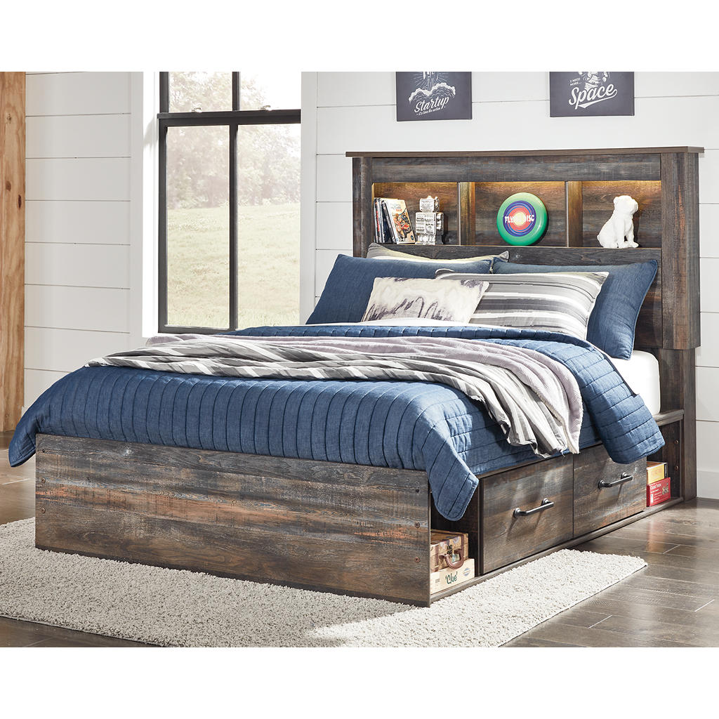 Drystan Full Bookcase Storage Bed, Dresser and Nightstand Signature Design by Ashley® Uncategorized