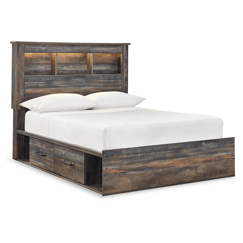 Drystan Full Bookcase Storage Bed, Dresser, Mirror and 2 Nightstands Signature Design by Ashley® Uncategorized