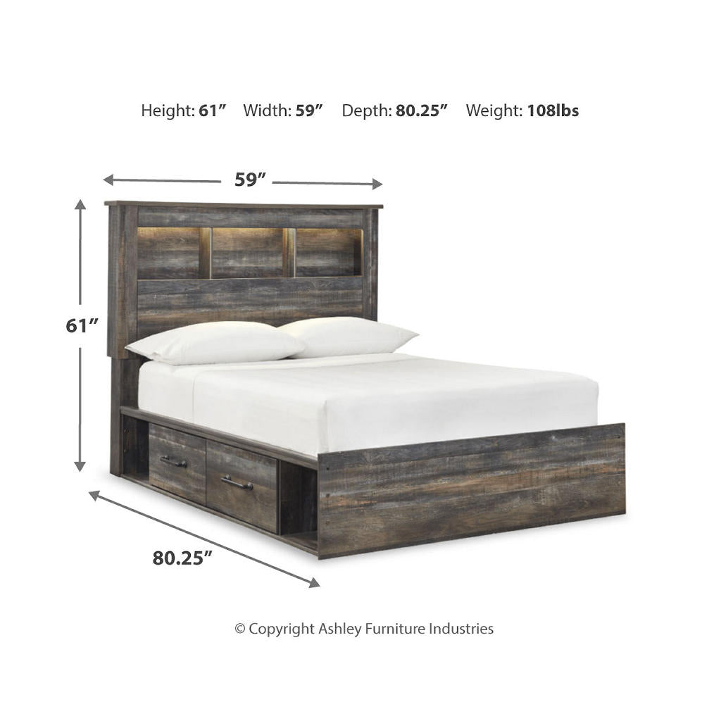 Drystan Full Bookcase Bed Signature Design by Ashley® Beds