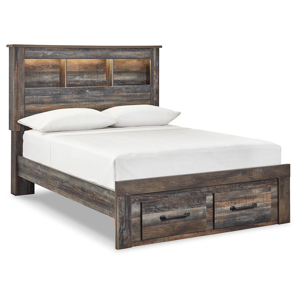 Drystan Full Bookcase Storage Bed, Dresser and Mirror Signature Design by Ashley® Uncategorized