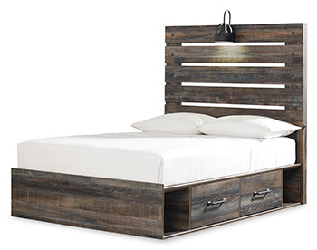 Drystan Full Panel Bed with 4 Storage Drawers Signature Design by Ashley® Storage