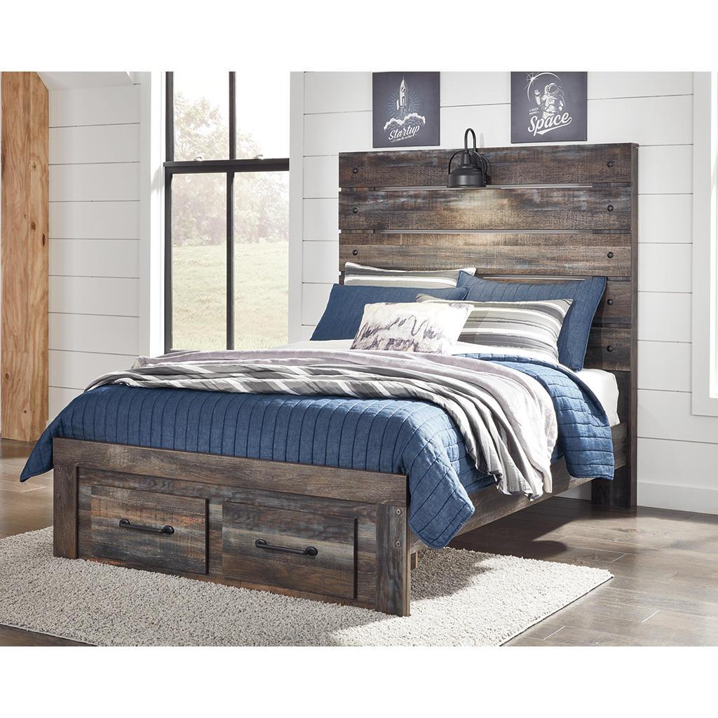 Drystan Full Panel Storage Bed, Dresser, Mirror, NS (B72) Signature Design by Ashley® Uncategorized
