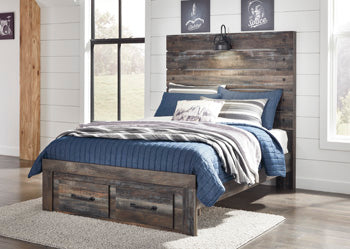 Drystan Full Panel Bed with 2 Storage Drawers Signature Design by Ashley® Storage