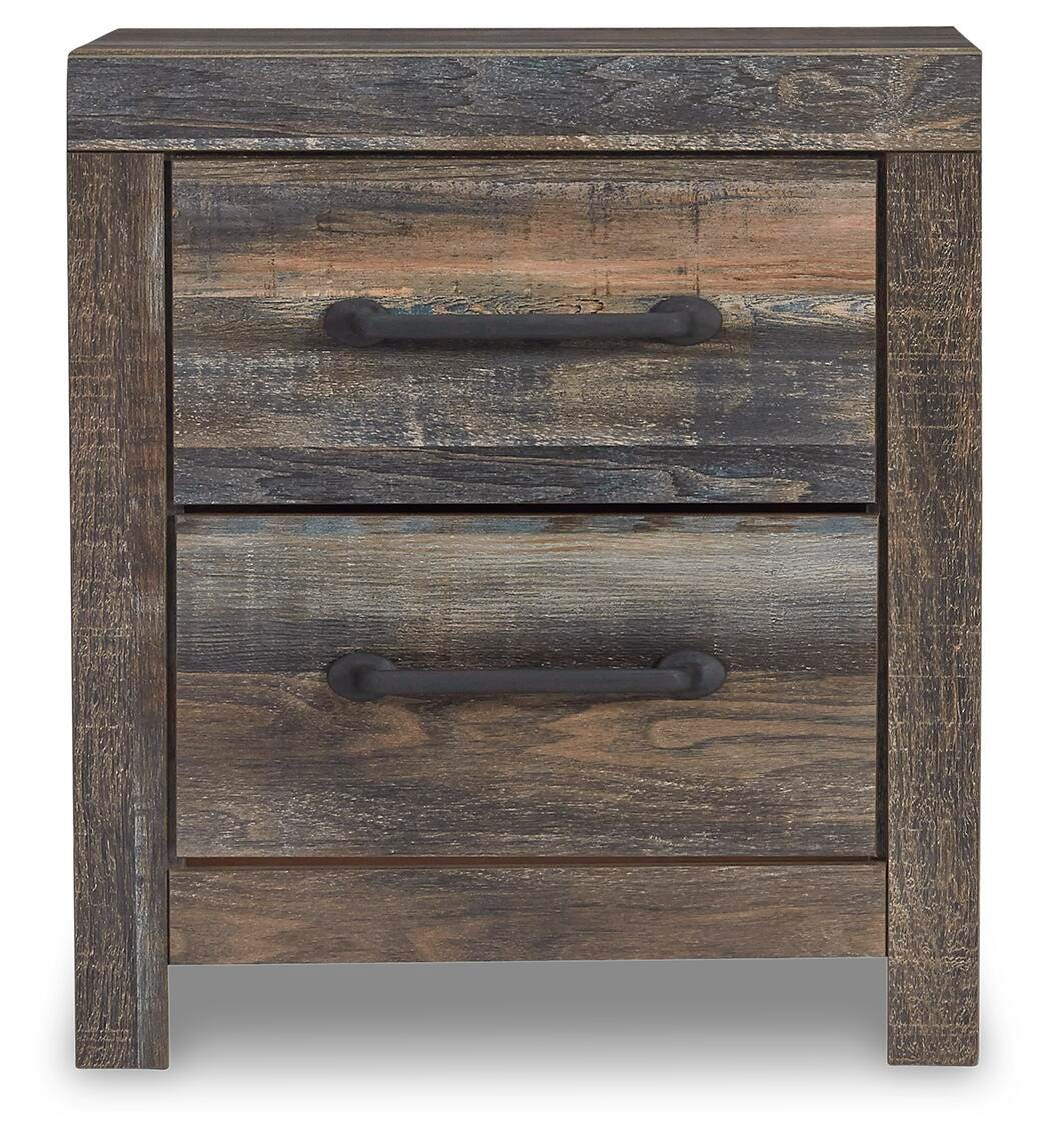 Drystan Queen Panel Storage Bed, Dresser, Mirror, Chest and 2 Nightstands