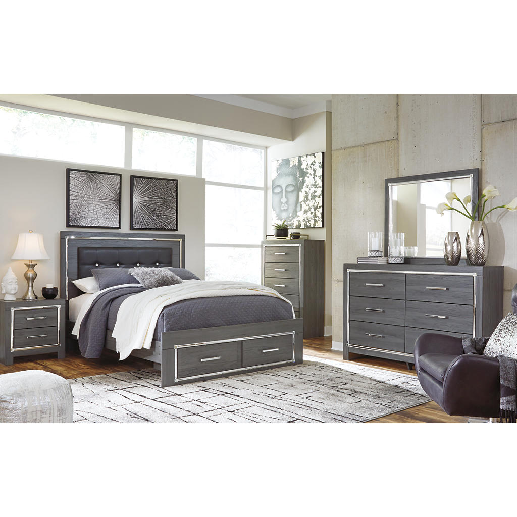 Lodanna Queen Panel Storage Bed, Dresser, Mirror, Chest and Nightstand Signature Design by Ashley® Uncategorized