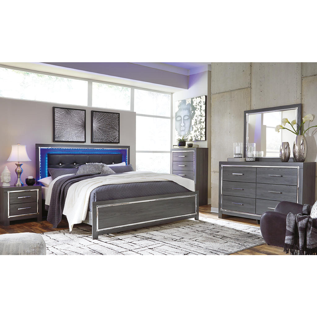 Lodanna King Upholstered Bed, Dresser, Chest and 2 Nightstands Signature Design by Ashley® Uncategorized