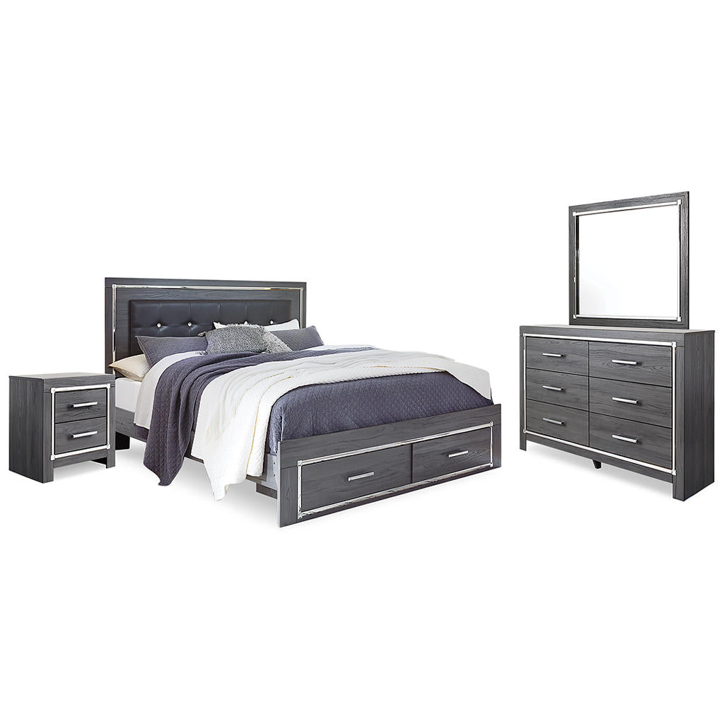 Lodanna Queen Upholstered Bed, Dresser, Mirror and Nightstand Signature Design by Ashley® Uncategorized