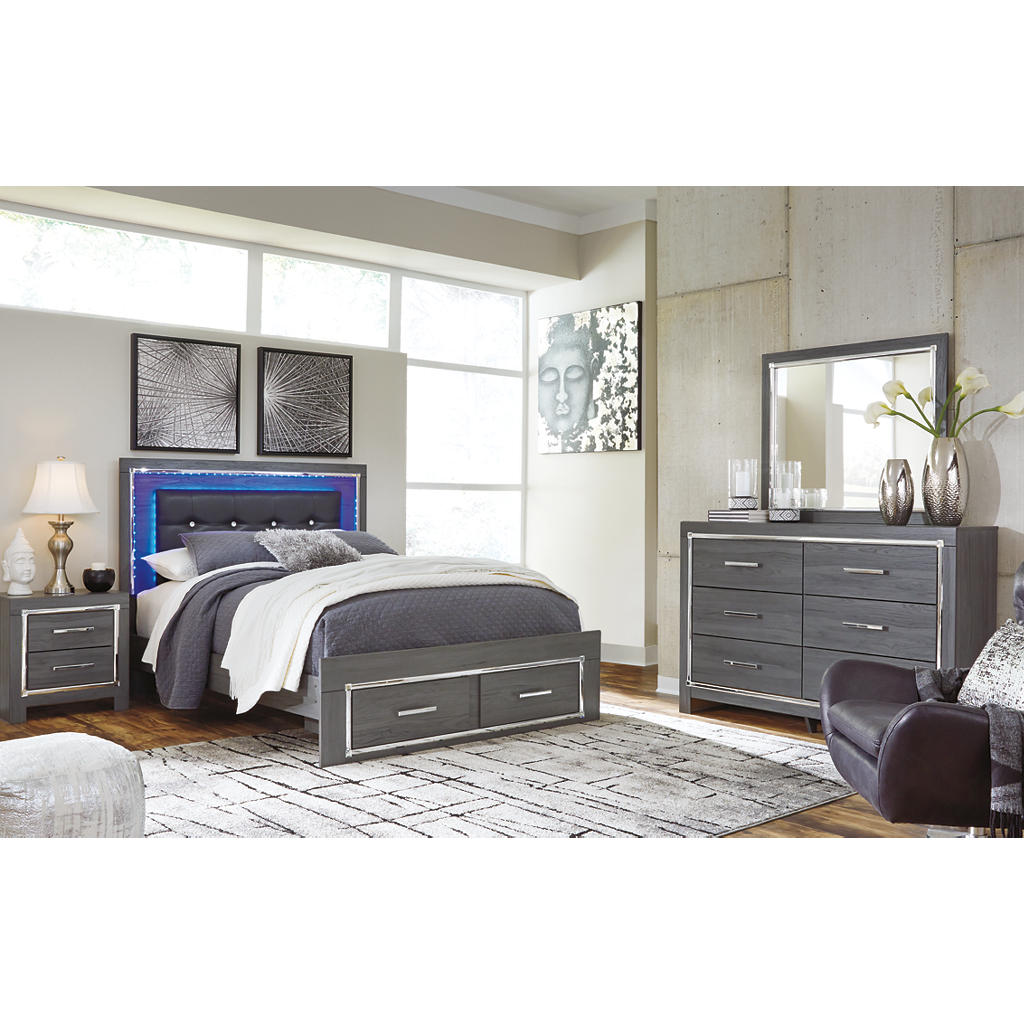 Lodanna Queen Storage Bed, Dresser, Mirror and 2 Nightstands Signature Design by Ashley® Uncategorized