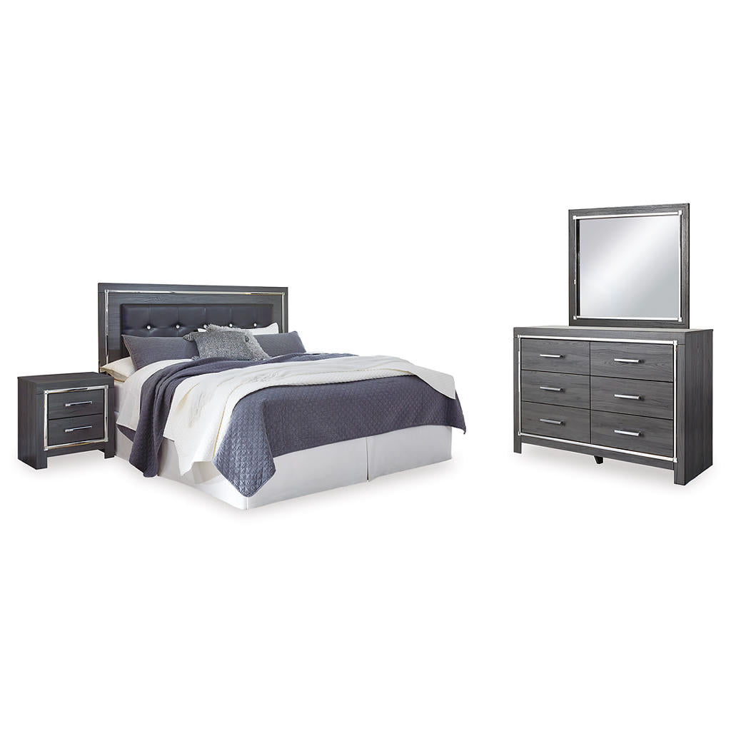 Lodanna King Upholstered Headboard, Dresser, Mirror, Nightstand Signature Design by Ashley® Uncategorized