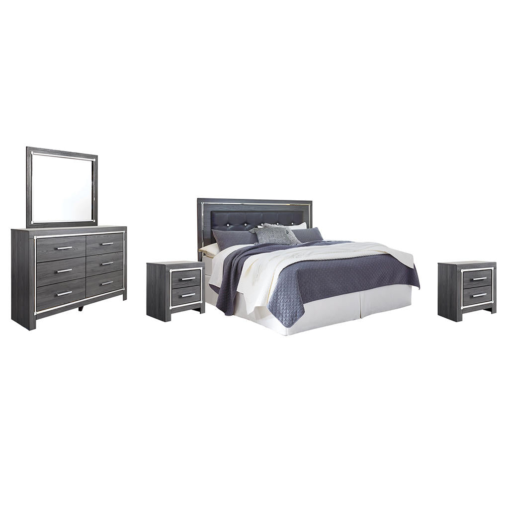 Lodanna King/Cal King Panel Headboard, Dresser, Mirror and 2 Nightstands Signature Design by Ashley® Uncategorized