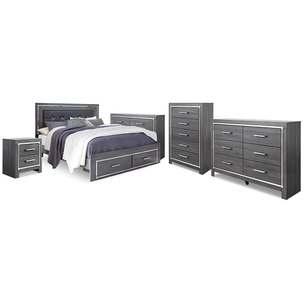 Lodanna King Storage Bed, 2 Dressers, Cheat and Nightstand Signature Design by Ashley® Uncategorized