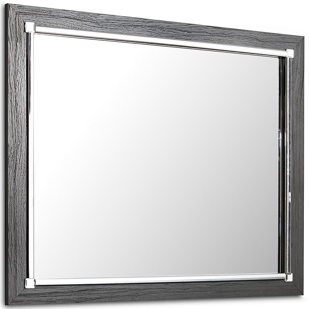 Lodanna Dresser and Mirror Set — Gray with Chrome-Tone Sparkle Signature Design by Ashley® Bedroom