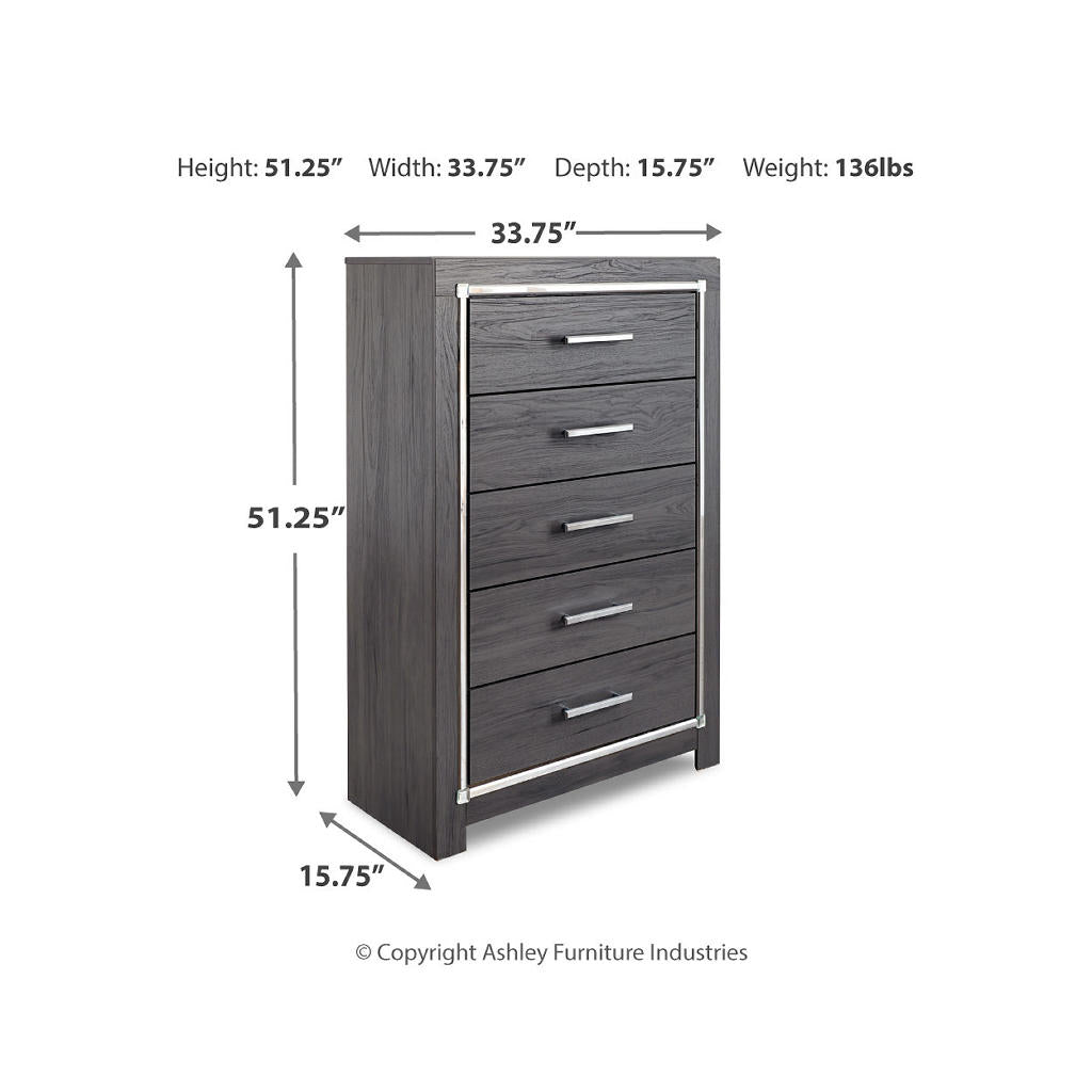Lodanna King Panel Bed, Dresser, Mirror, Chest and 2 Nightstands Signature Design by Ashley® Uncategorized