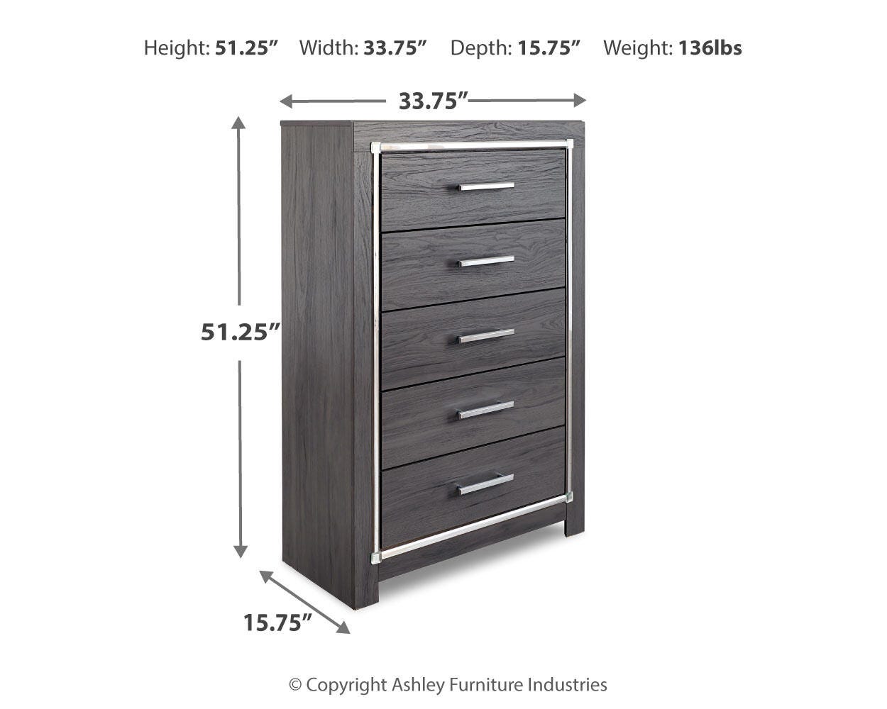 Lodanna Chest and Nightstand — 2-Piece Storage Set Signature Design by Ashley® Bedroom