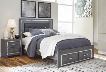 Lodanna Queen Panel Bed with 2 Storage Drawers Signature Design by Ashley® Bedroom