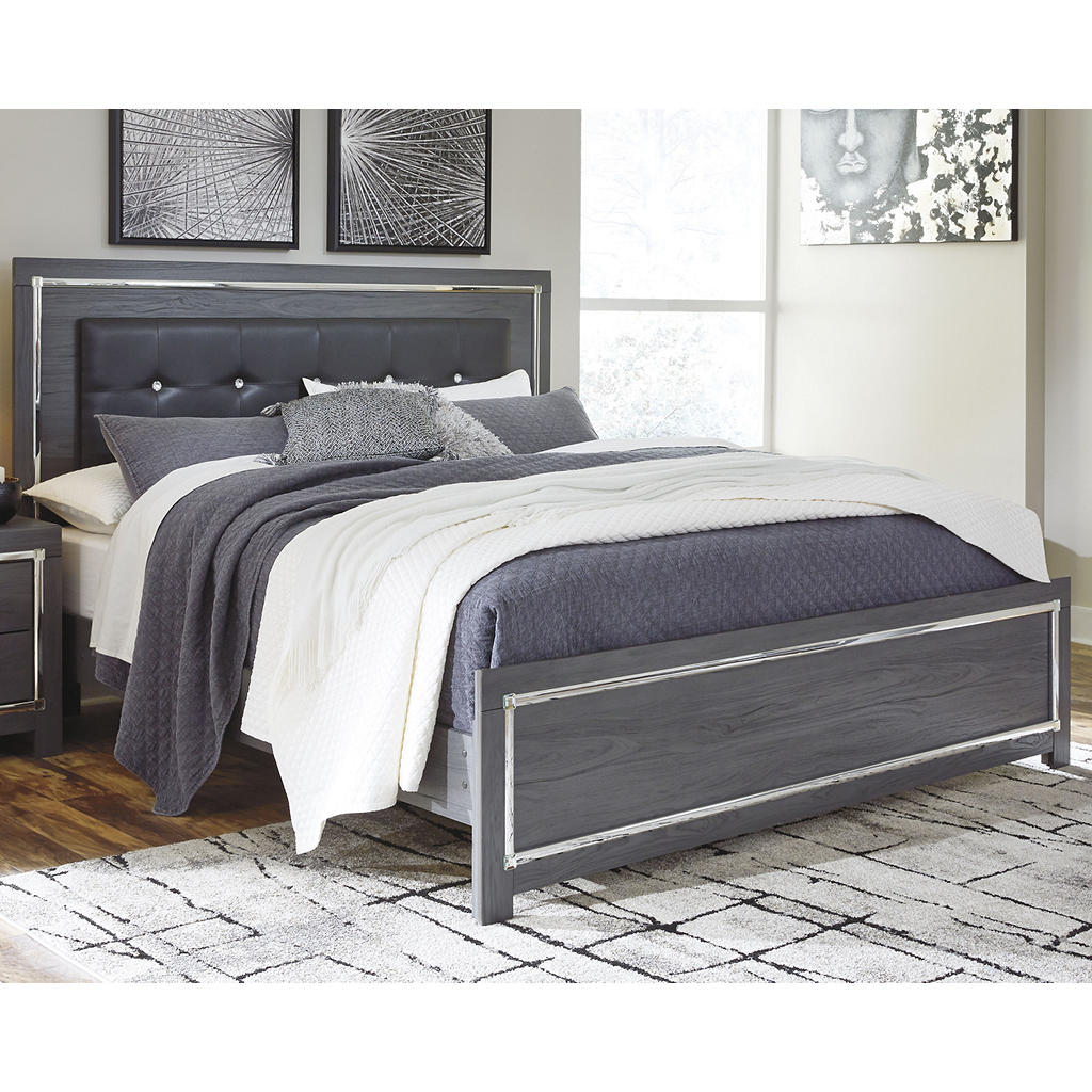 Lodanna King Upholstered Panel Bed, Dresser, Mirror, Chest and Nightstand Signature Design by Ashley® Uncategorized