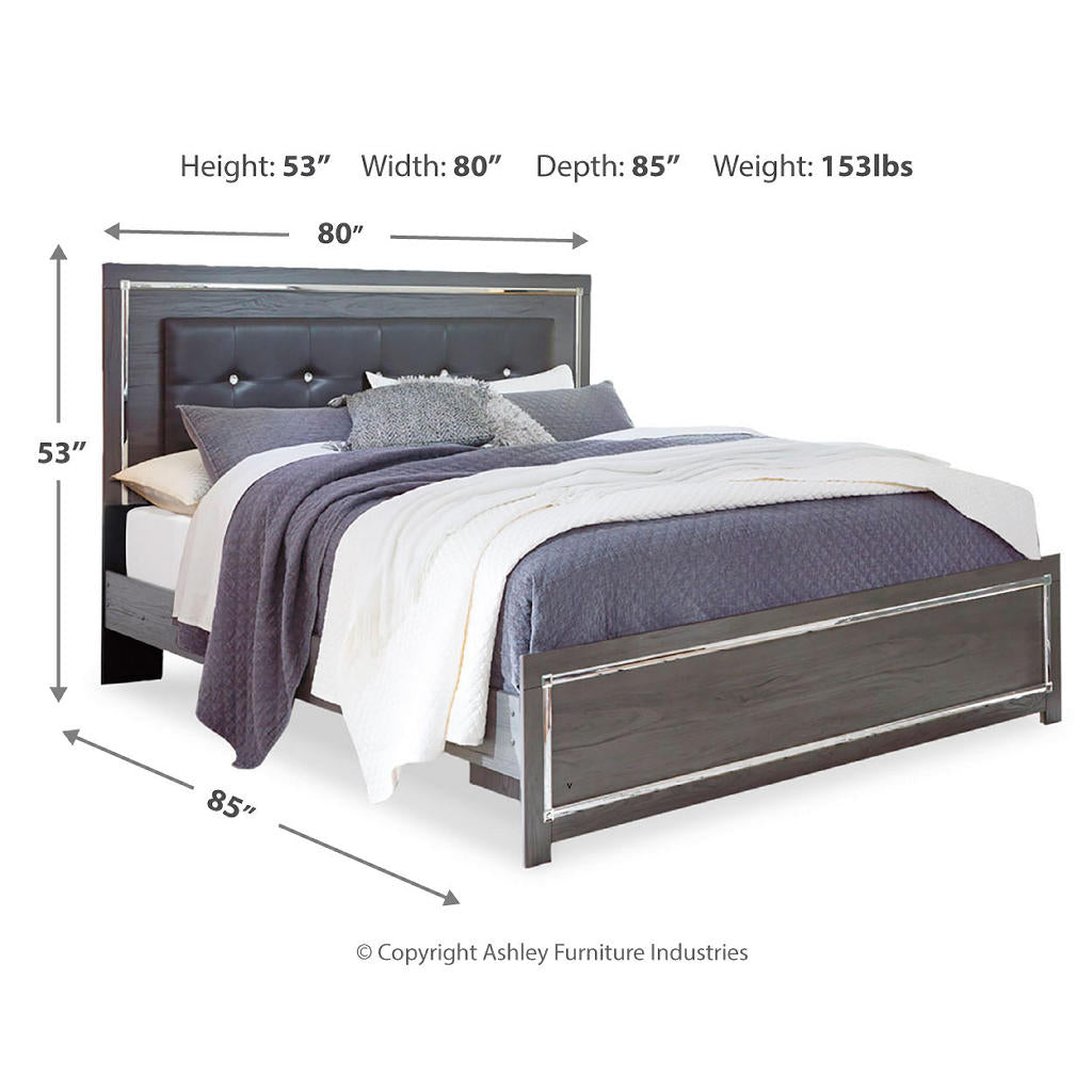 Lodanna King Panel Bed, Dresser, Mirror, Chest and 2 Nightstands Signature Design by Ashley® Uncategorized