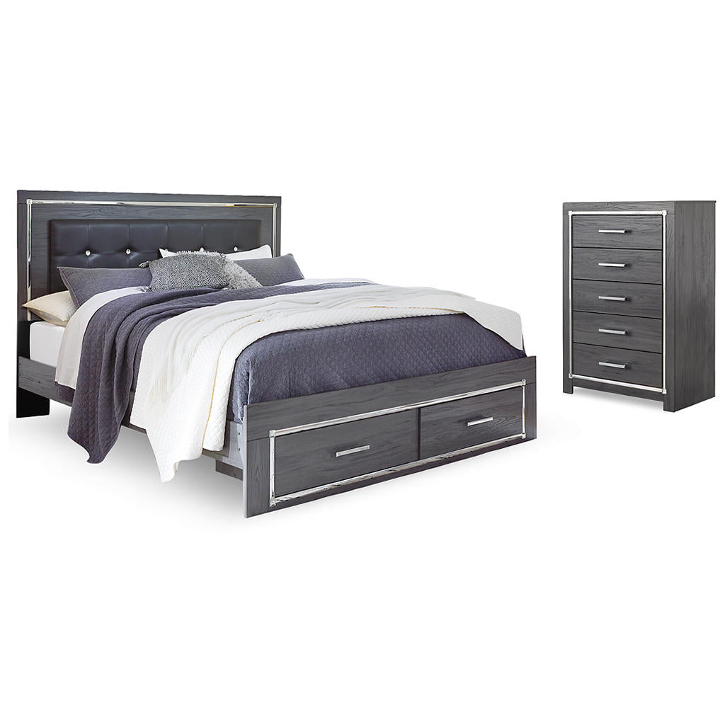 Lodanna King Storage Bed and Chest Signature Design by Ashley® Uncategorized