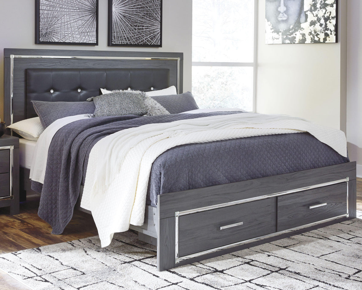 Lodanna King Storage Bed, Chest and 2 Nightstands — 4-Piece Signature Design by Ashley® Bedroom