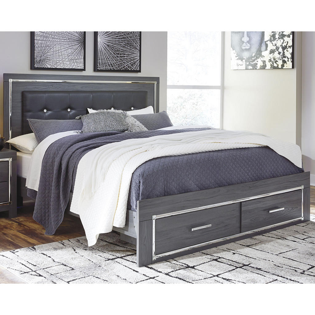 Lodanna King Storage Bed, 2 Chests and 2 Nightstands Signature Design by Ashley® Uncategorized