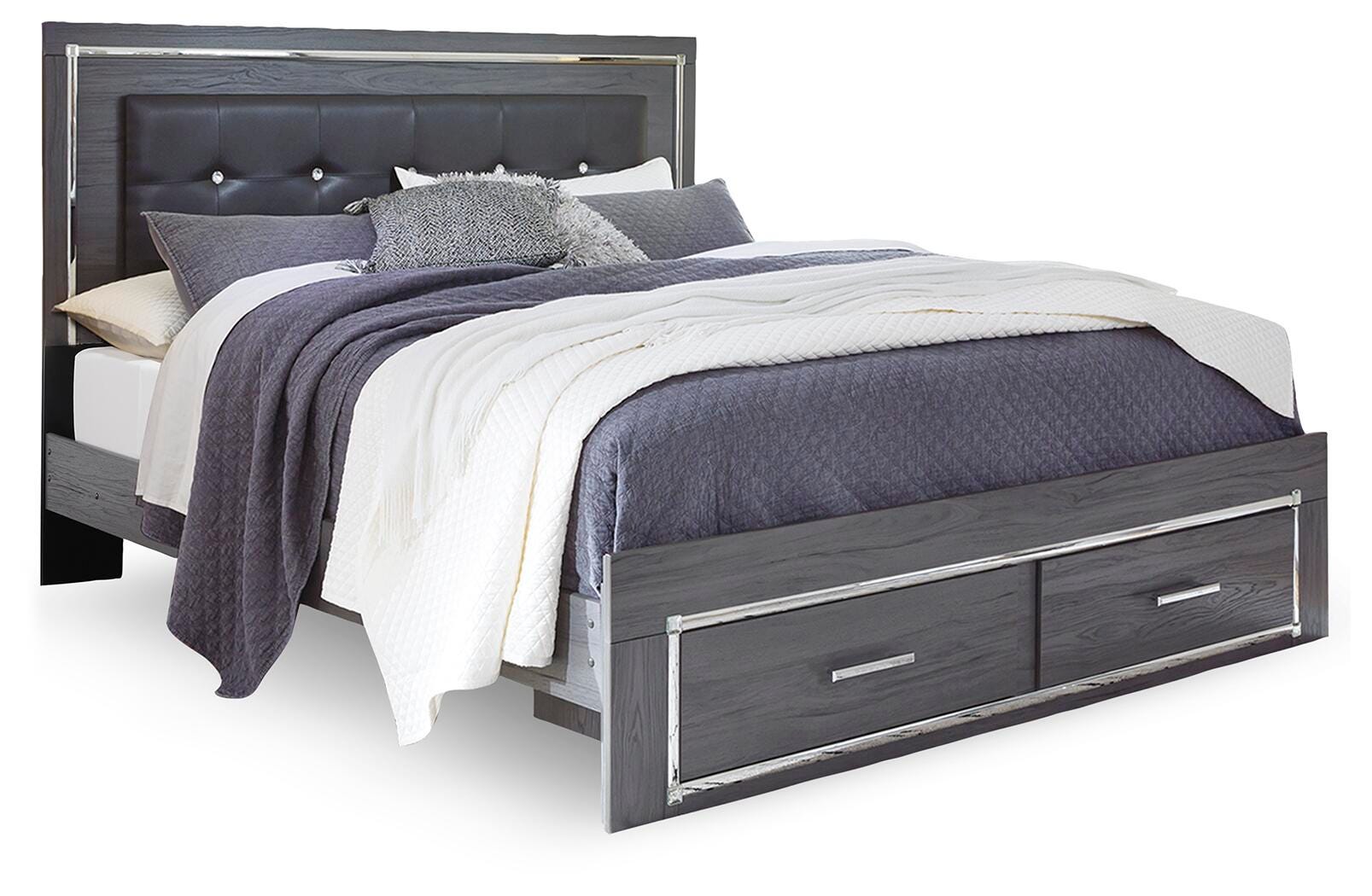 Lodanna King Storage Bed, Chest and 2 Nightstands — 4-Piece Signature Design by Ashley® Bedroom