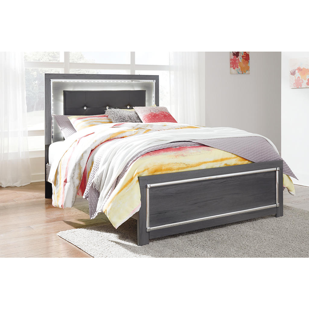 Lodanna Full Upholstered Panel Bed, Dresser, Mirror, Nightstand Signature Design by Ashley® Uncategorized