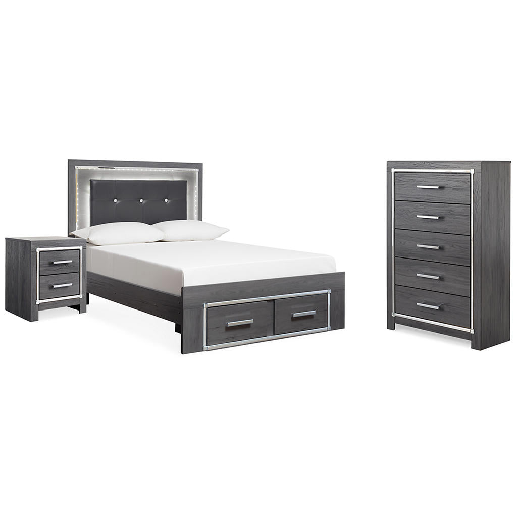 Lodanna Full Storage Bed, Chest and Nightstand Signature Design by Ashley® Uncategorized