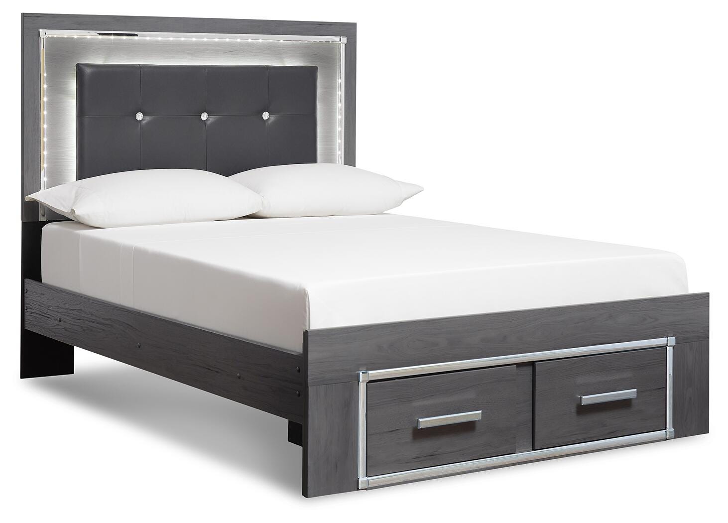 Lodanna Full Upholstered Storage Bed and Chest — 2-Piece Set Signature Design by Ashley® Bedroom