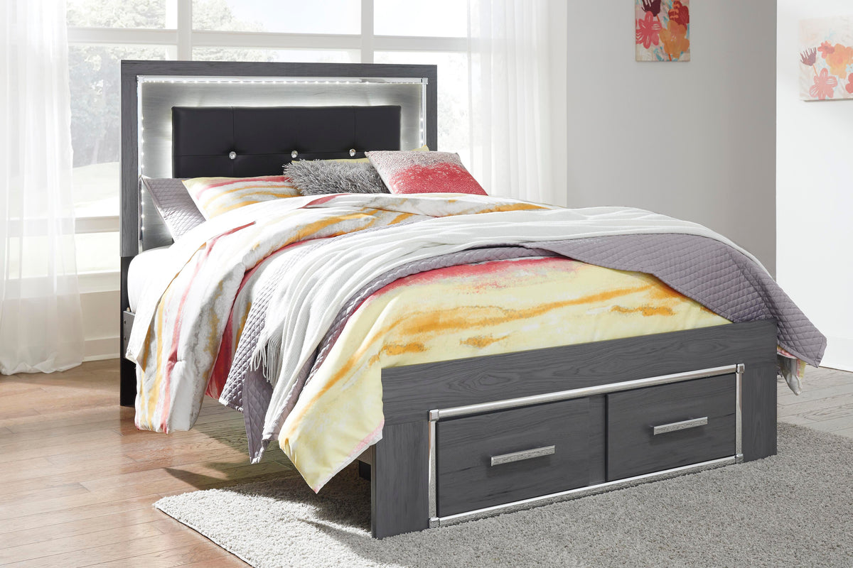 Lodanna Full Upholstered Storage Bed and Chest — 2-Piece Set Signature Design by Ashley® Bedroom